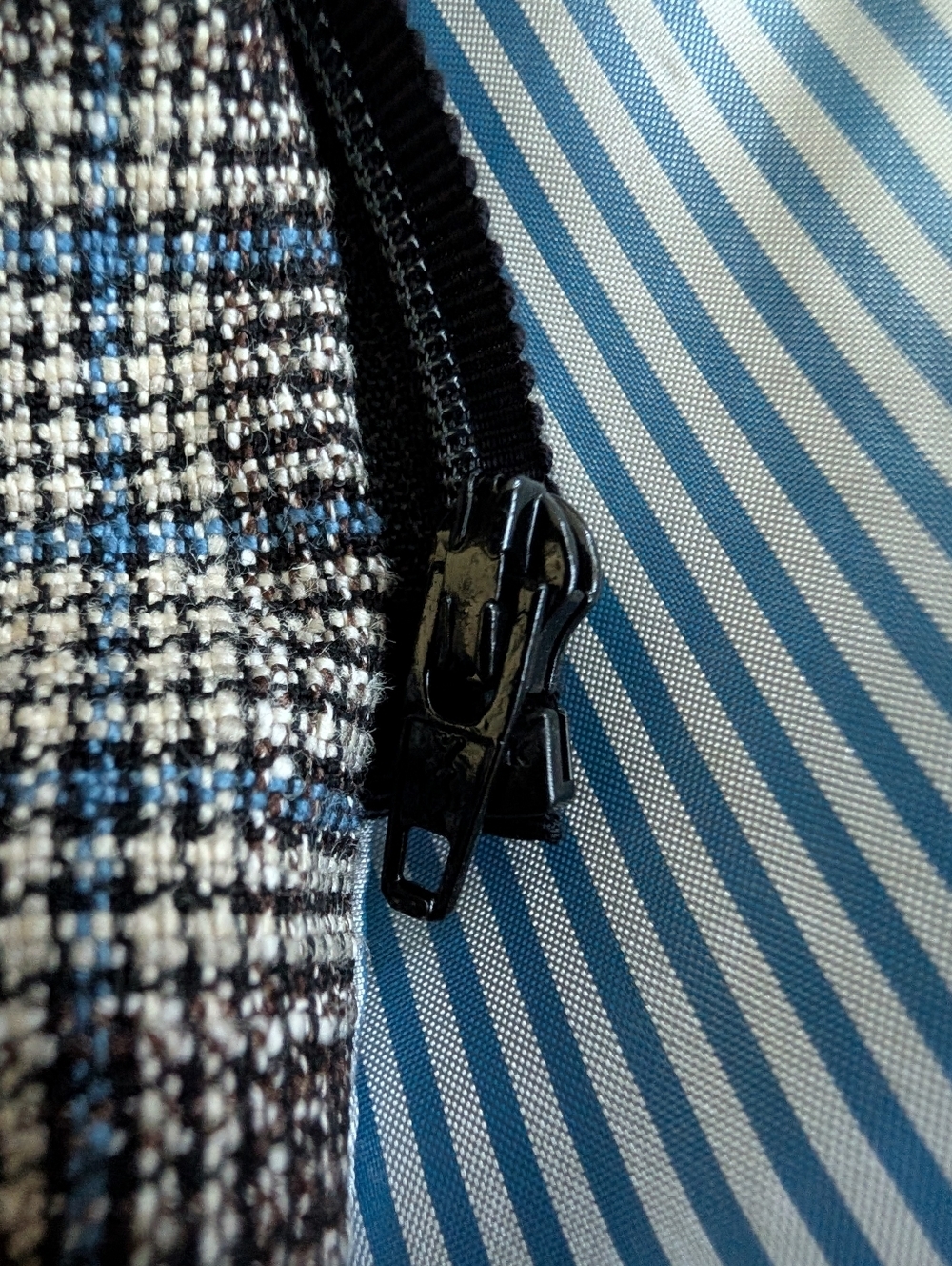 NWOT Veronica Beard Martel Gray Plaid Cotton Dickey Jacket Blazer Size 0 - Picture 10 of 13